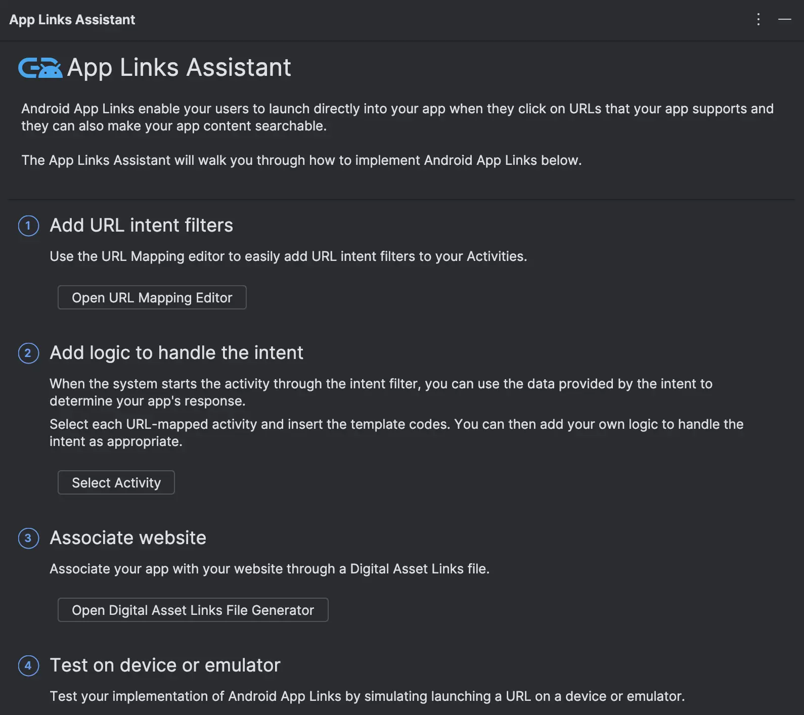 Applink Assistant