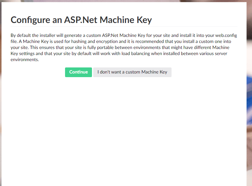 Asp Net Machine Key