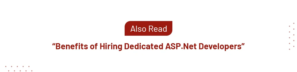 benefits of hiring dedicated asp dot net developers