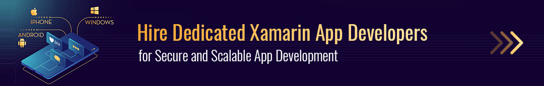 contact us for hiring xamarin developers