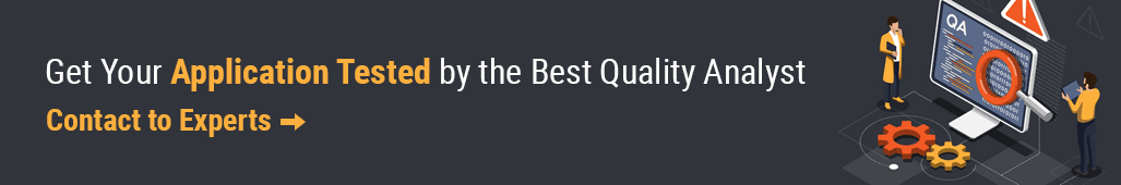 contact us for quality analyst