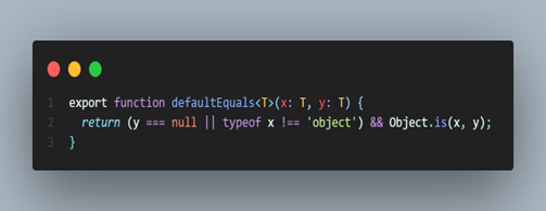 default equal changes