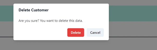 delete data book