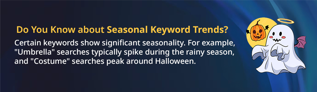 do you know about seasonal keyword trends
