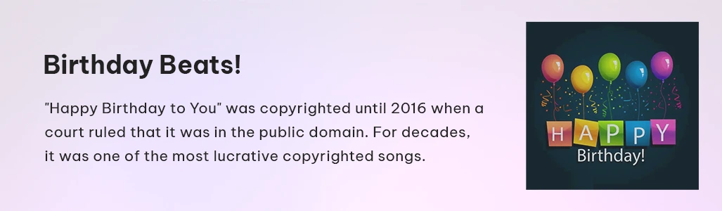 Facts About Birthday Song