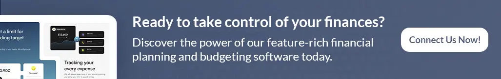 Feature Rich Financial Planning And Budgeting Software CTA