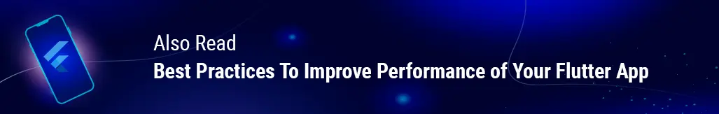 Improve Performance Of Flutter App Cta