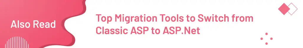 Migration Tools To Switch From Classic Asp To Asp Net