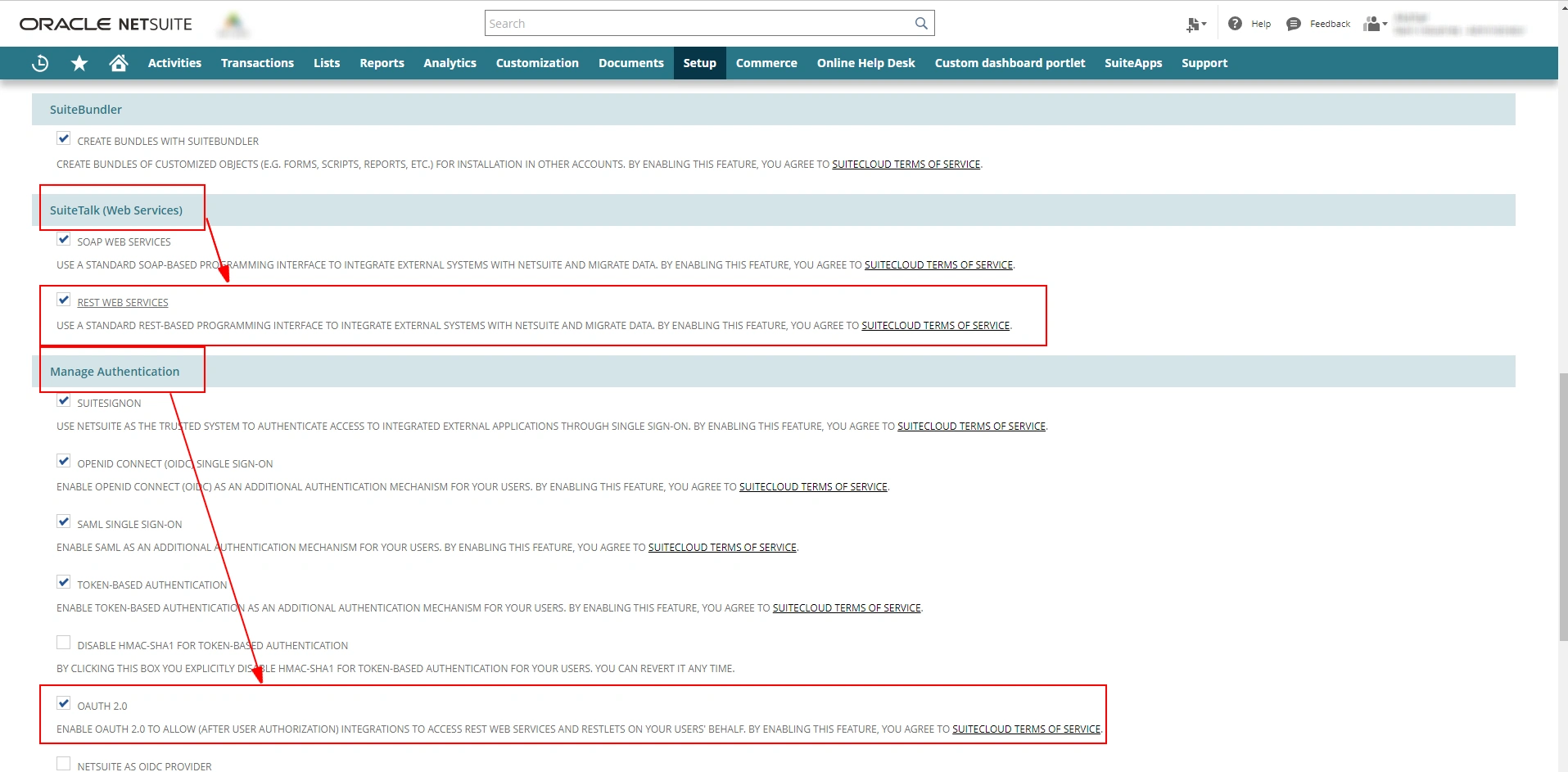 manage authentication