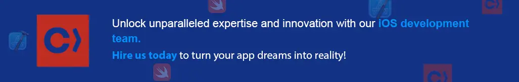 unlock unparalleled expertise and innovation with our ios development team