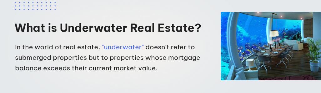 what is underwater real estate