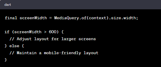 use mediaquery for device information