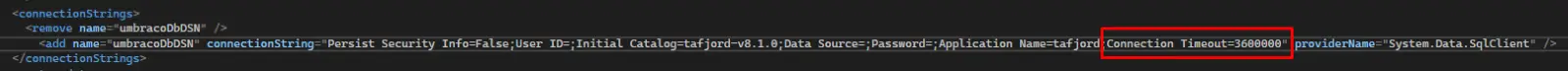 DB Timeout Solution 2