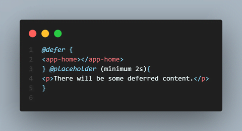 add a placeholder