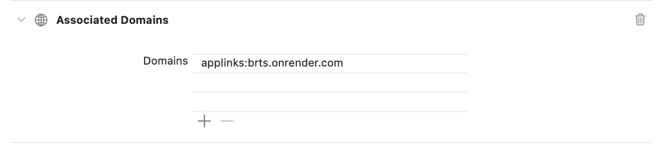 Applink Add Domain