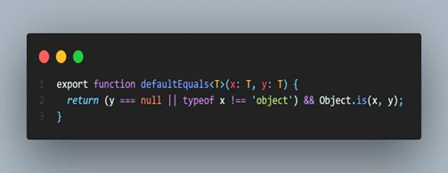 default equal changes