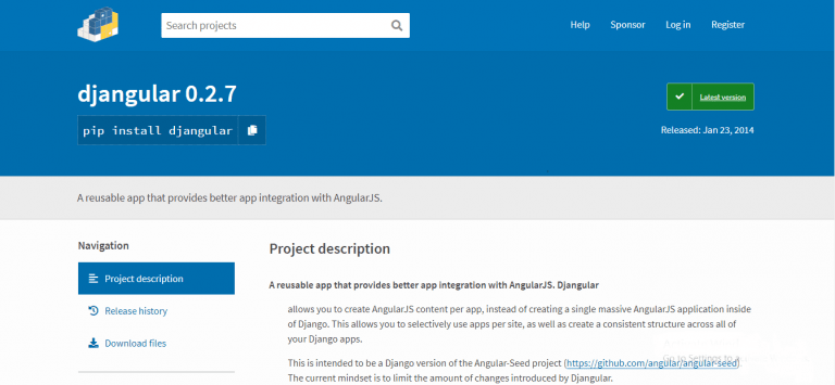 Djangular Reusable App djangular reusable app