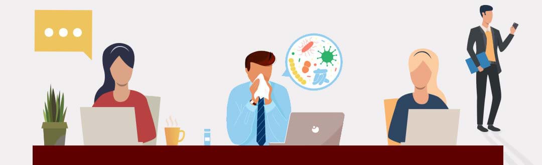 encourage sick employees to stay home