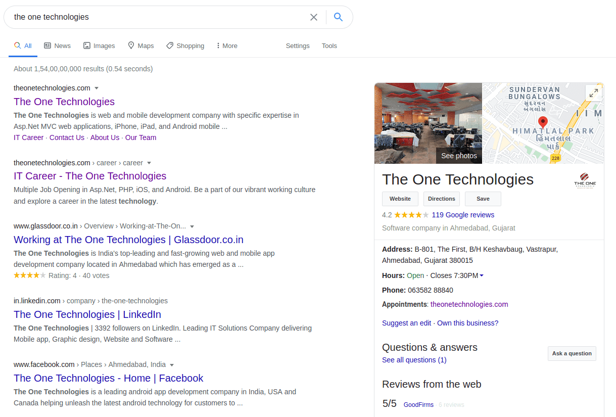 Google My Business google my business