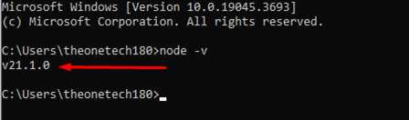 install angular