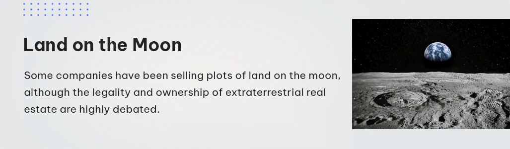 land on moon