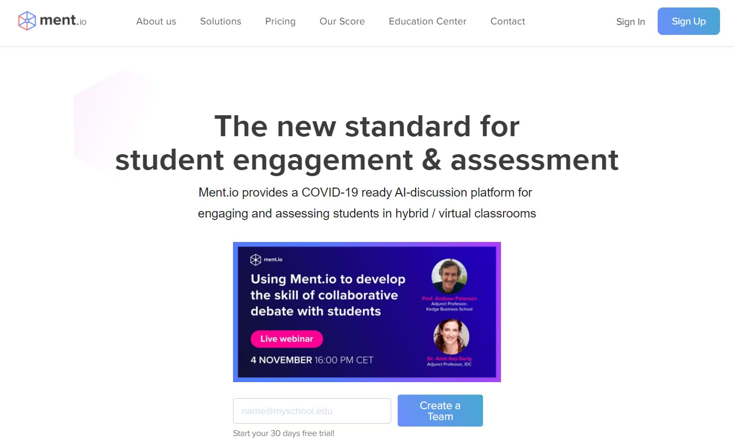 Ment.io Assessment Tool ment.io assessment tool