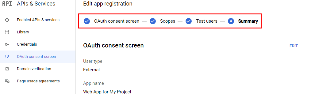oauth consent screen 3 step process