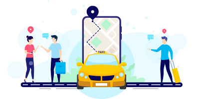on demand taxi service app development