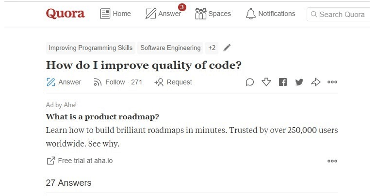 Quora-Answer quora answer