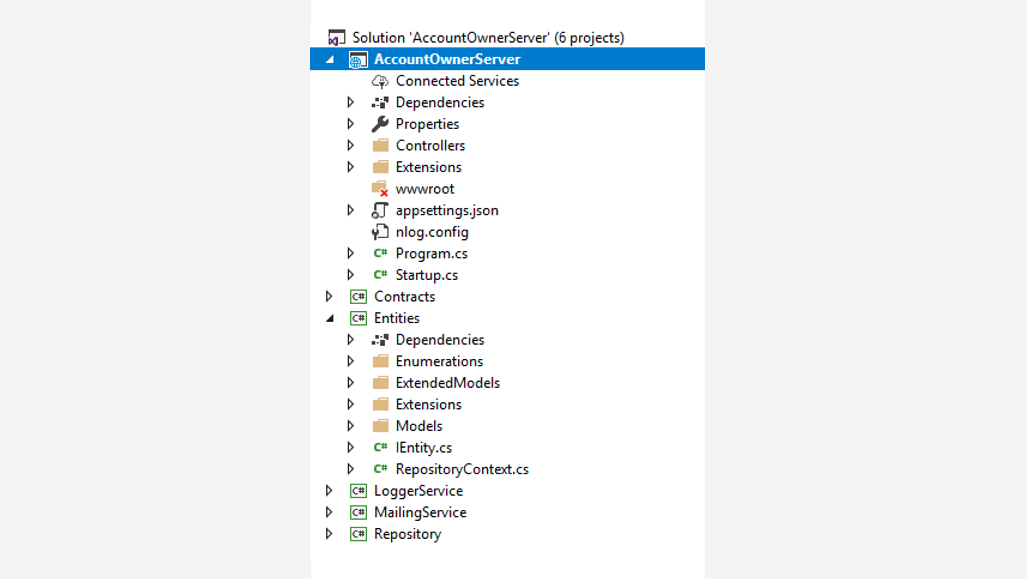 solution account owner server