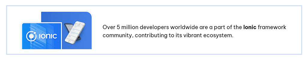 Stats About Ionic