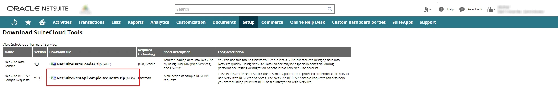 netsuite unzip file