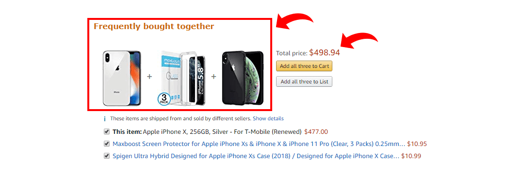 upsell your products