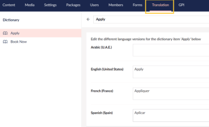 Use Dictionary
