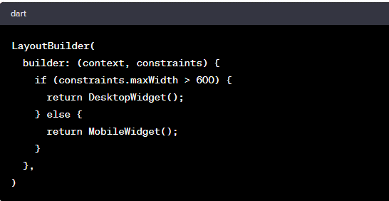 use layout builders