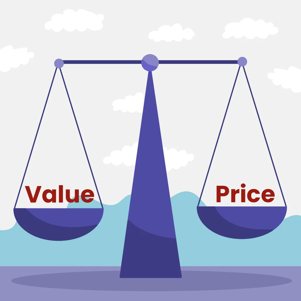 value vs price