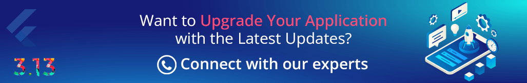 want to upgrade your application with update