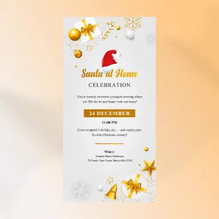 Santa at Home Templates