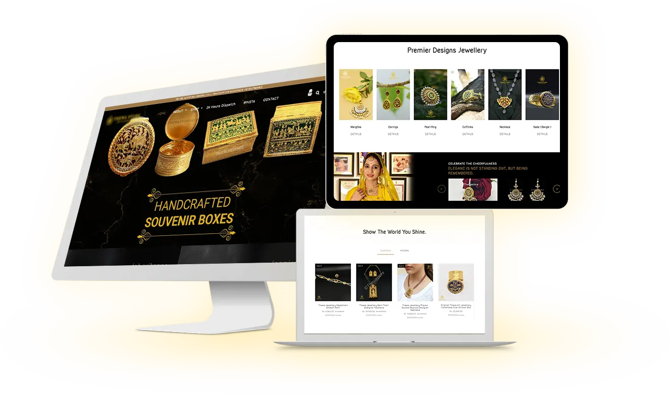 Jewellery Ecommerce Website Development Company