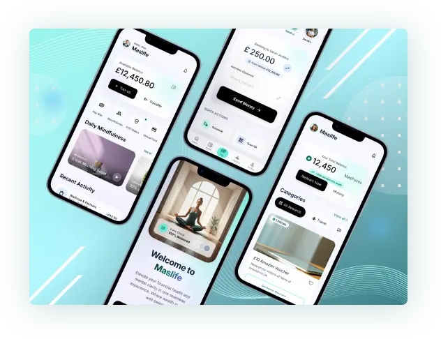 digital wallet and fintech mobile app