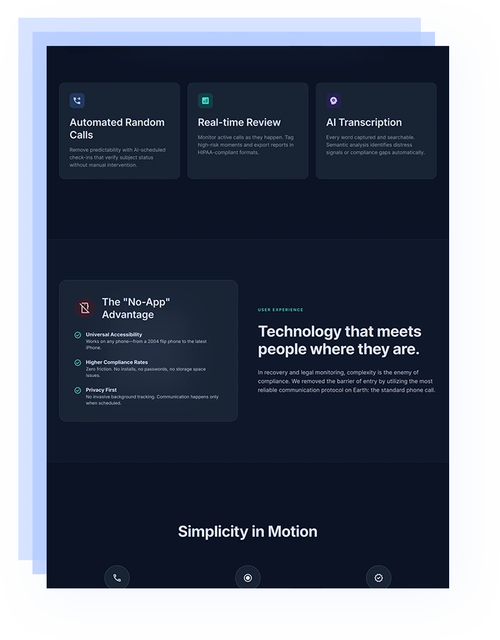 drug alcohol intake monitoring platform technology