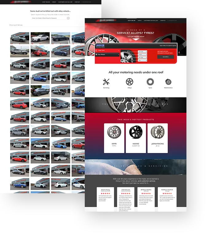 ecommerce store for cars