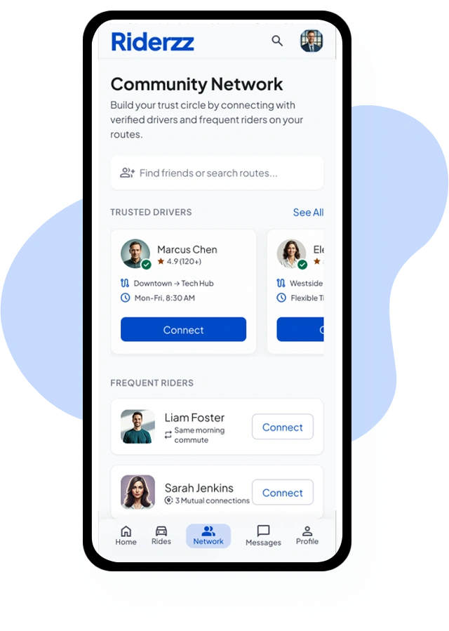 features ride-sharing mobility mobile app