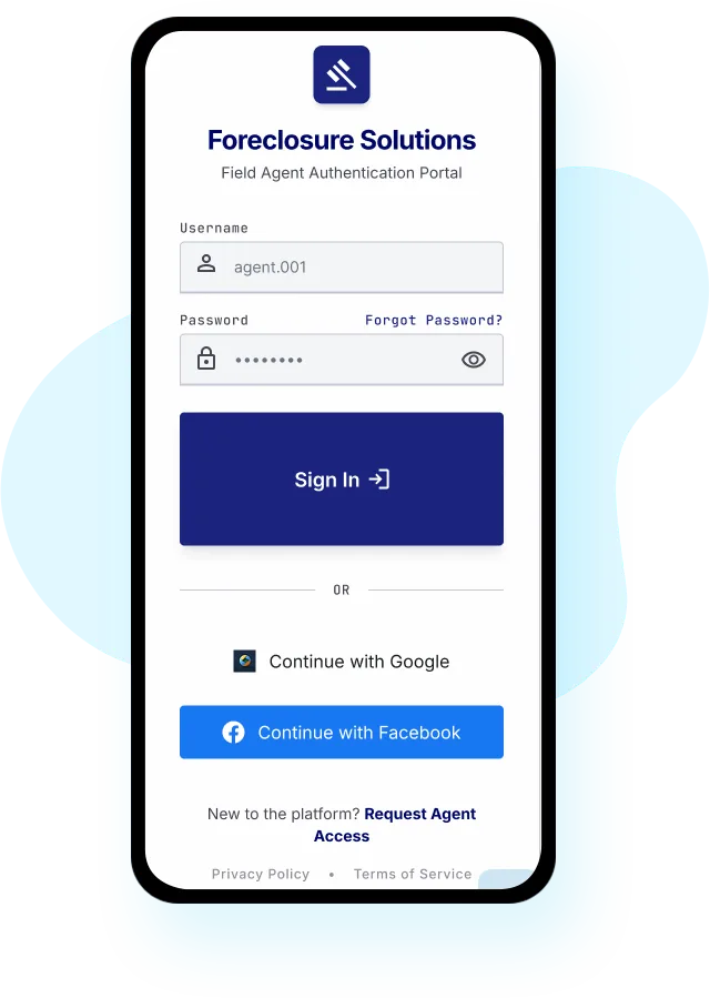 foreclosure solutions finance app technology