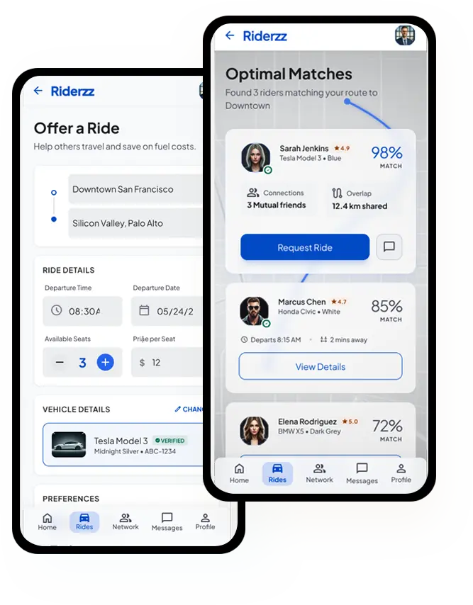 solution ride-sharing mobility mobile app