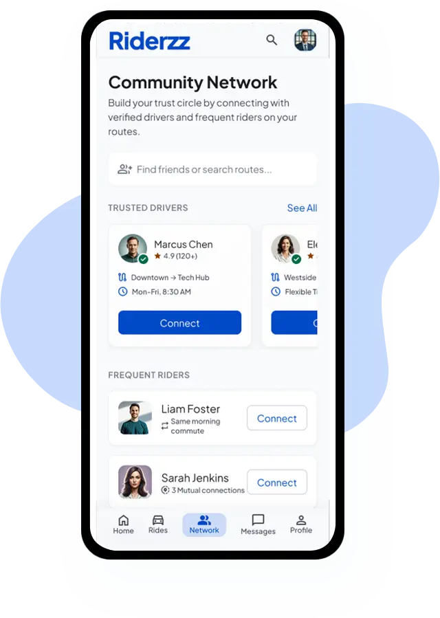 features ride-sharing mobility mobile app