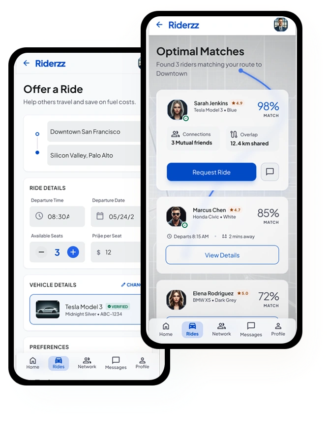 solution ride-sharing mobility mobile app