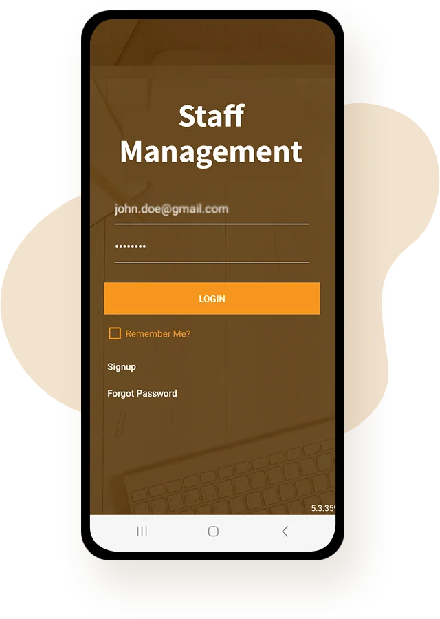 Staff Management App Development Features