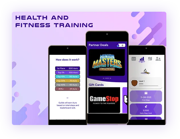 health and fitness mobile app gamification