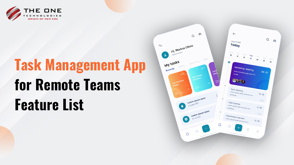 Task Management App for Remote Teams Feature List